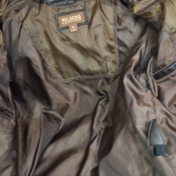 Wilsons Leather Men's Brown Jacket VINTAGE - Picture 13 of 15